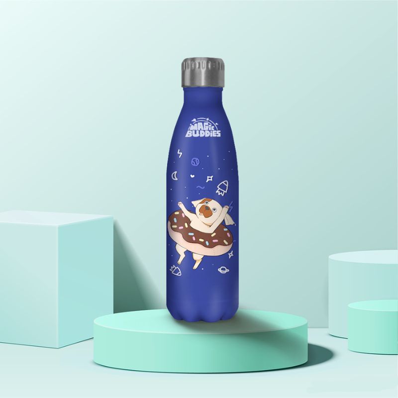 Magic Buddies 17 Oz Stainless Steel Insulated Water Wottle - MAGIC GLOBE