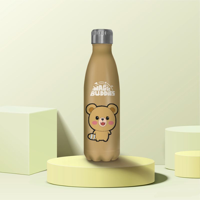 Magic Buddies 17 Oz Stainless Steel Insulated Water Wottle - MAGIC GLOBE
