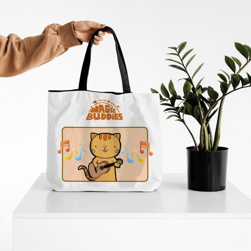 Magic Buddies Cotton Tote Bag - MAGIC GLOBE