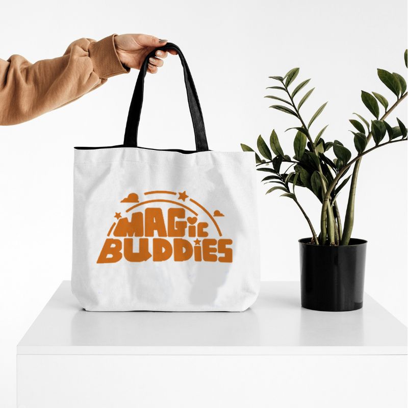 Magic Buddies Cotton Tote Bag - MAGIC GLOBE