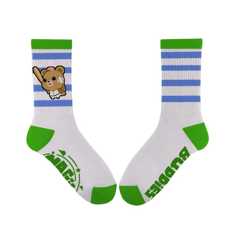 Magic Buddies Cartoon Crew Socks - MAGIC GLOBE