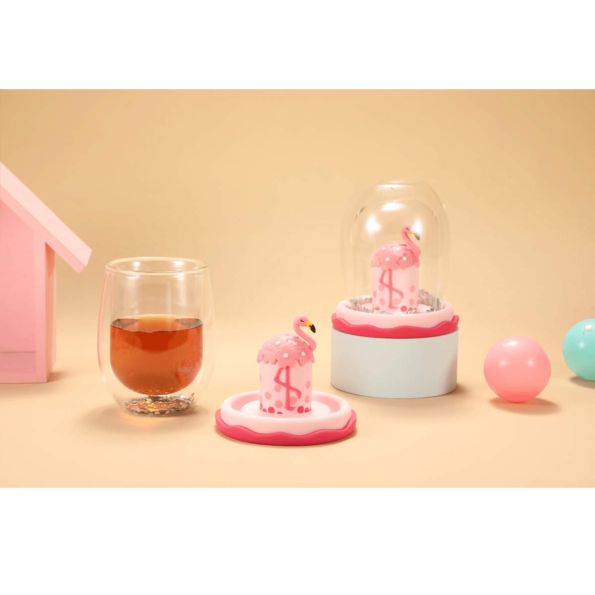 Flamingo cake - MAGIC GLOBE