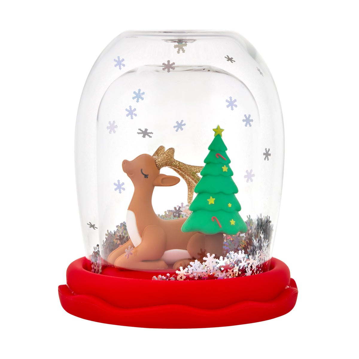 Captivating Snow Globe Festive Christmas Gifts Bear Reindeer And Tree In  Stunning 3d Rendering Background, Snowy, Snow Tree, Snow Scene Background  Image And Wallpaper for Free Download